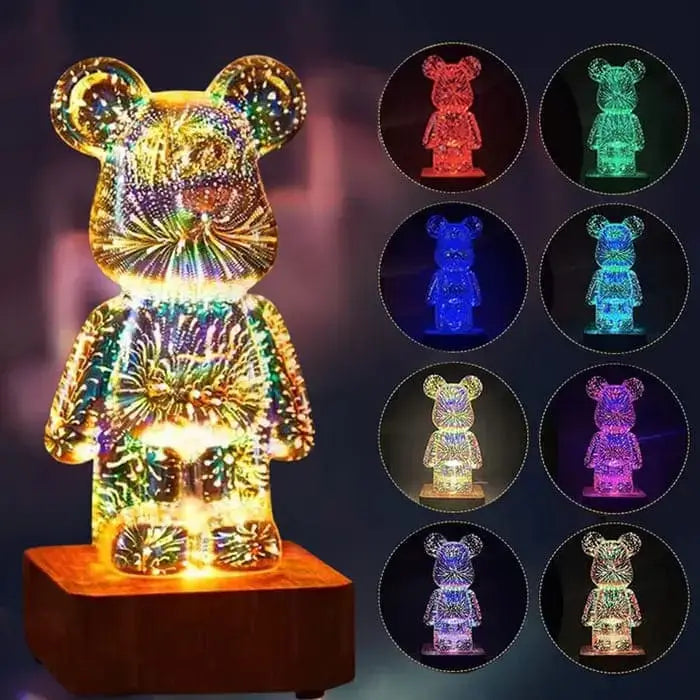 3D Bär Nachtlicht LED - Glamora Beauty