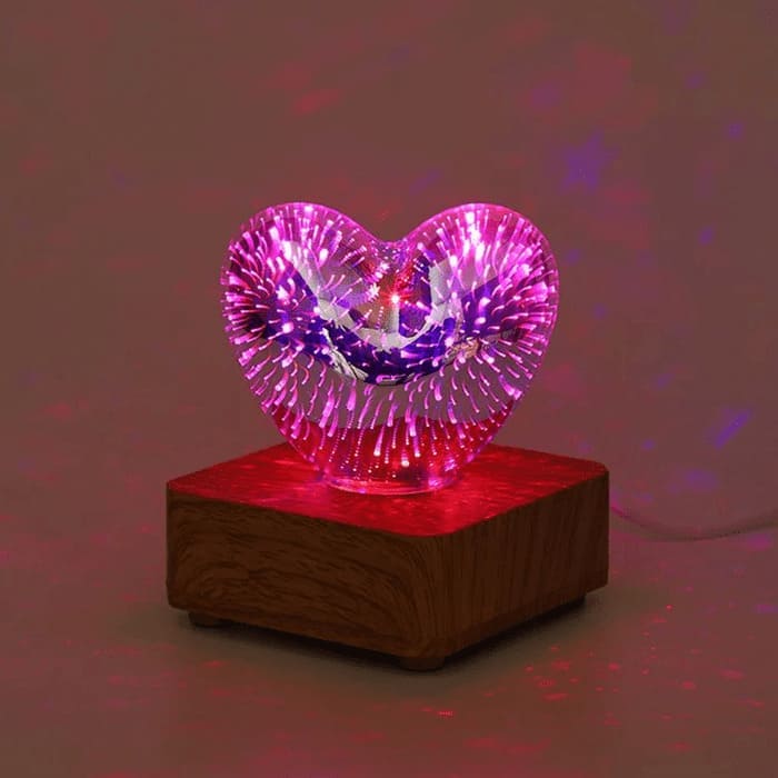 3D Herz LED Nachtlicht - Glamora Beauty