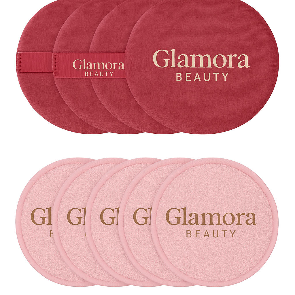 Make-up Entferner Pads – 5 Stück – Rosa | Sanft, Wiederverwendbar & Umweltfreundlich