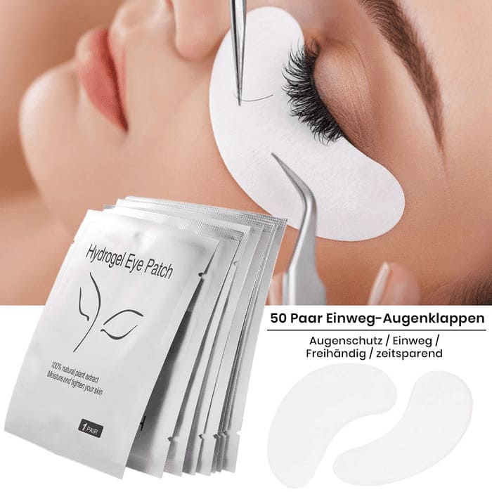 Augenpads für Wimpern Wimpernverlängerung - Glamora Beauty