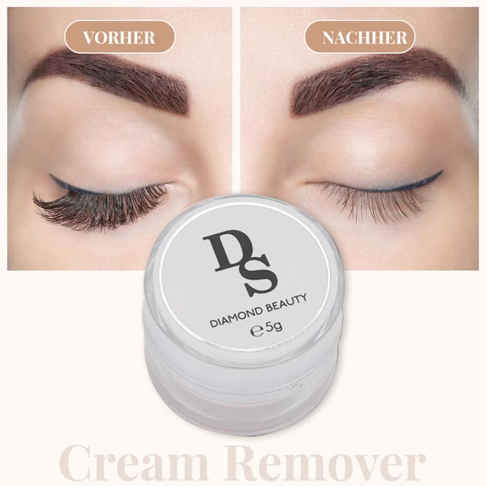 Cream Remover für Wimpernverlängerung - Glamora Beauty