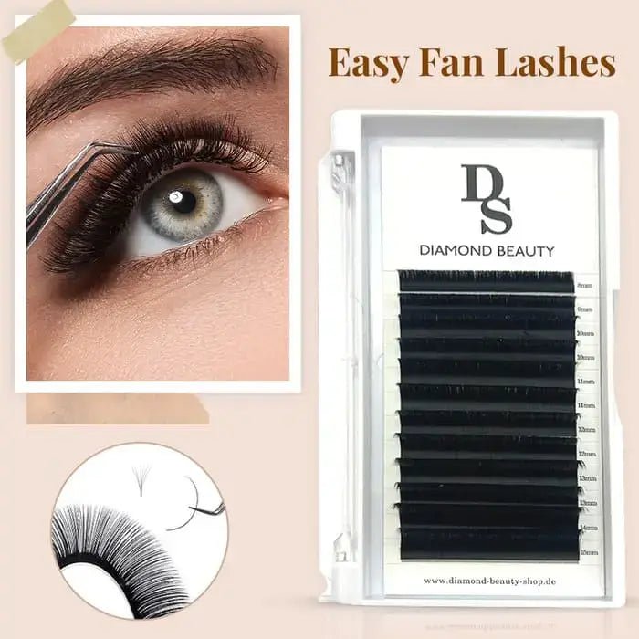 Selbstfächernde Easy Fan Lashes – perfekte Volumen Wimpern für Lash-Stylistinnen und Studios