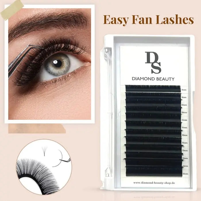 Easy Fan Lashes Volumen Wimpern - Glamora Beauty