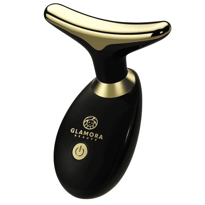 Gesichtsstraffer Schwarz – elektrisches Lifting-Massagegerät für straffe und jugendliche Haut