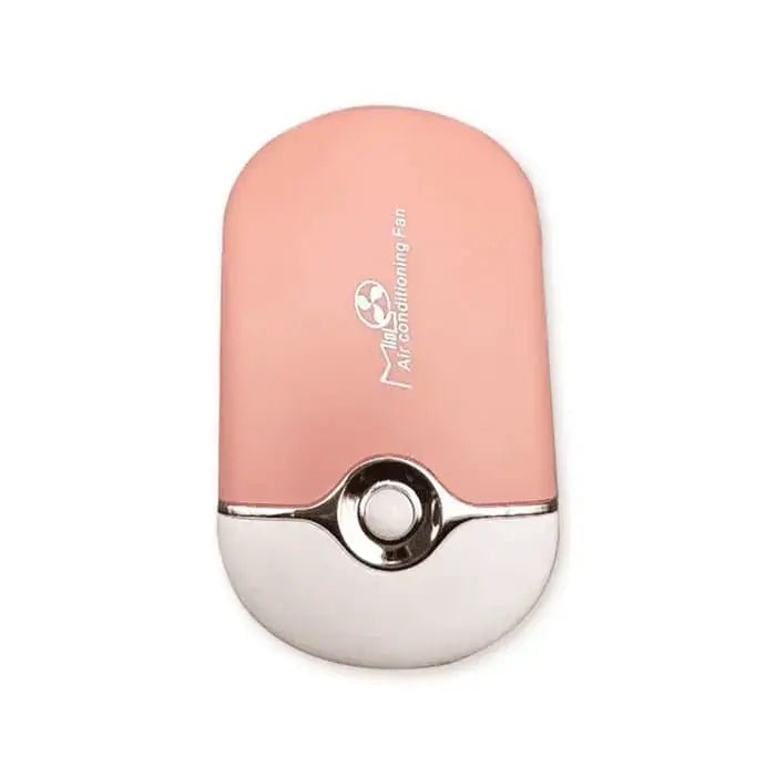 Glamora Wimpern Mini Ventilator – tragbarer Lash Fan in Pink für Wimpernverlängerungen