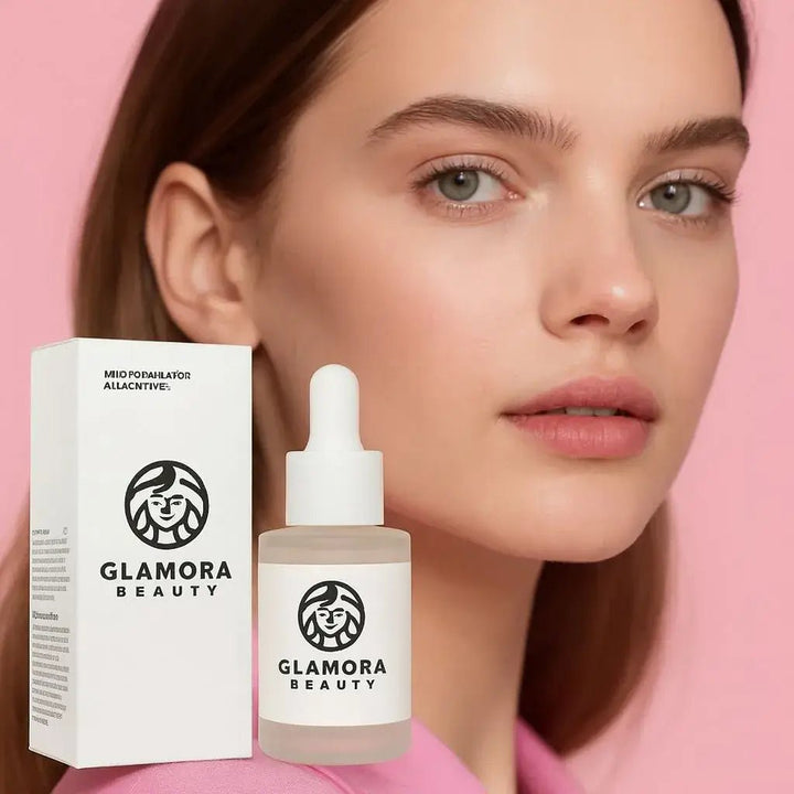 Glamora Beauty Serum für strahlende Haut – PDRN Peptidpflege zur Verbesserung des Hautbilds
