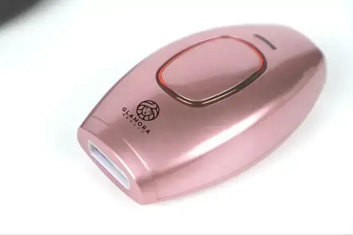 Glamora Beauty IPL Haarentfernungsgerät in Roségold – Seitenansicht