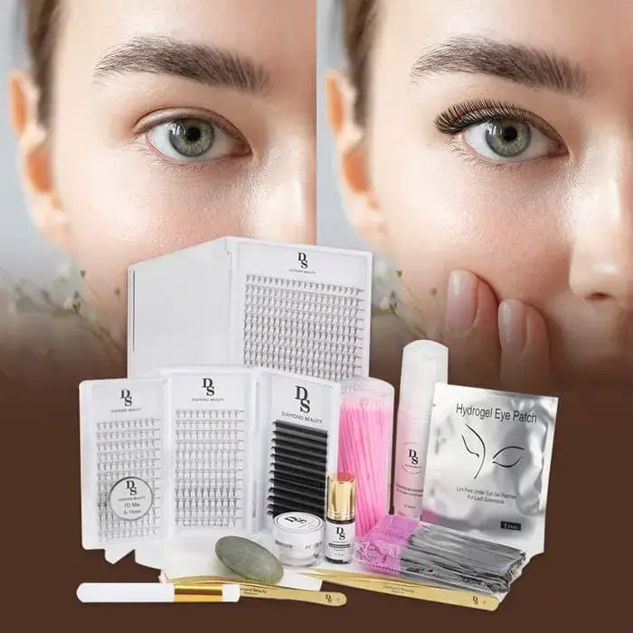 Wimpernverlängerungs Set - 15 teilig - Glamora Beauty