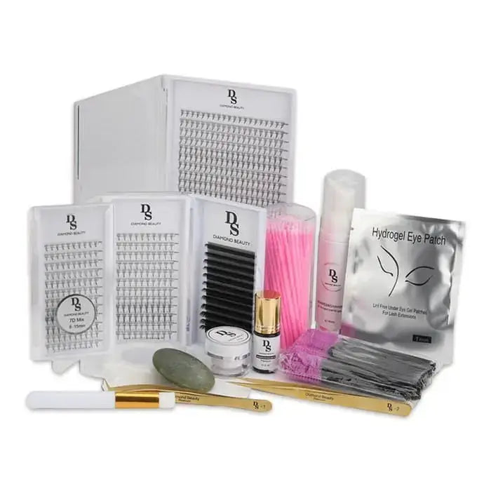 Wimpernverlängerungs Set - 15 teilig - Glamora Beauty