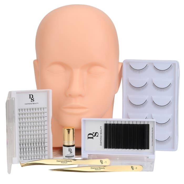 Wimpernverlängerungs Set - 7 teilig - Glamora Beauty